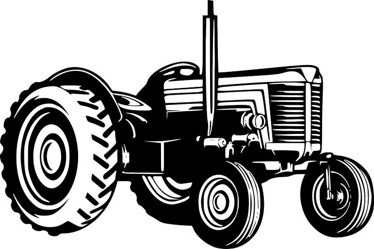 mandala Tractors SVG design for Cricut crafts
