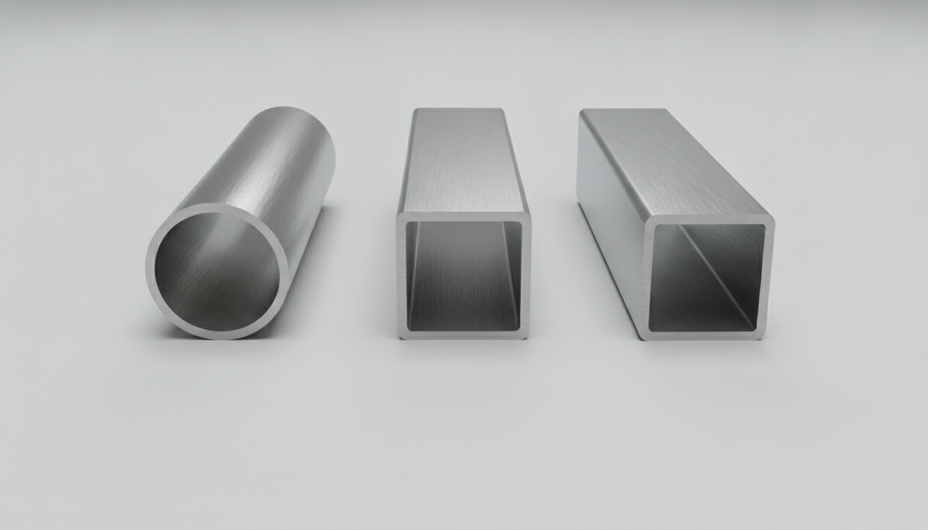 Hộp Vuông Inox 304 Là Gì? Phân Biệt Với Ống Tròn Và Hộp Chữ Nhật - 3 tiết diện ống/hộp