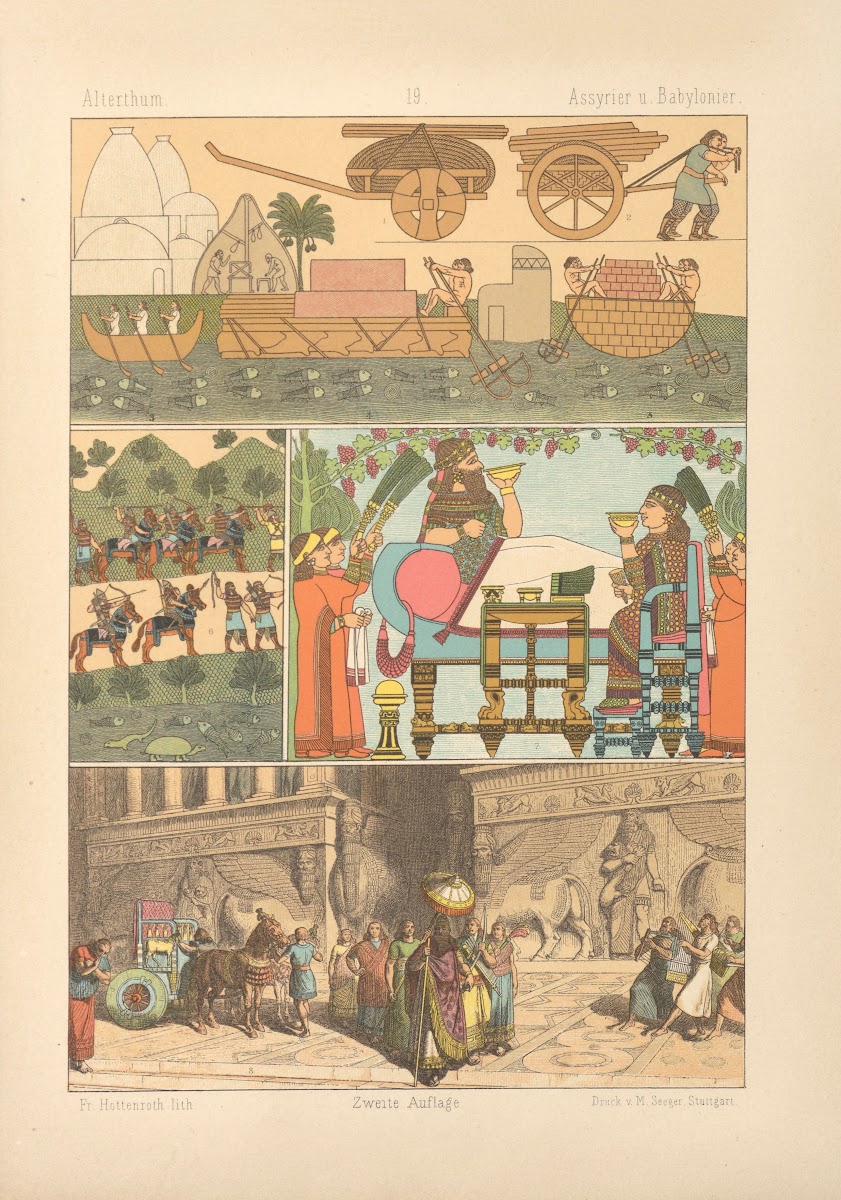 Assyrier u Babylonier 1884