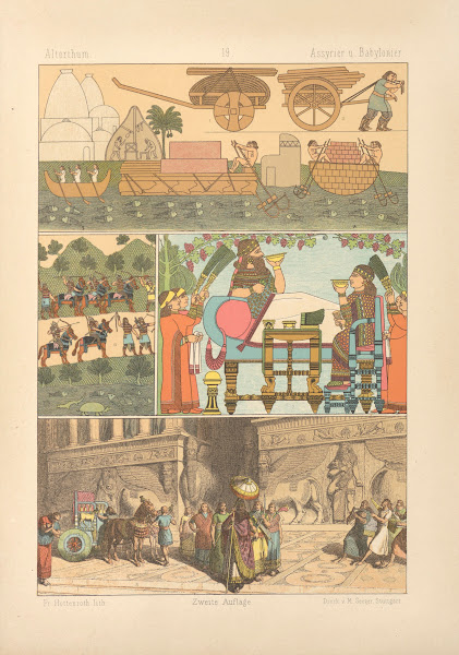 Assyrier u Babylonier 1884