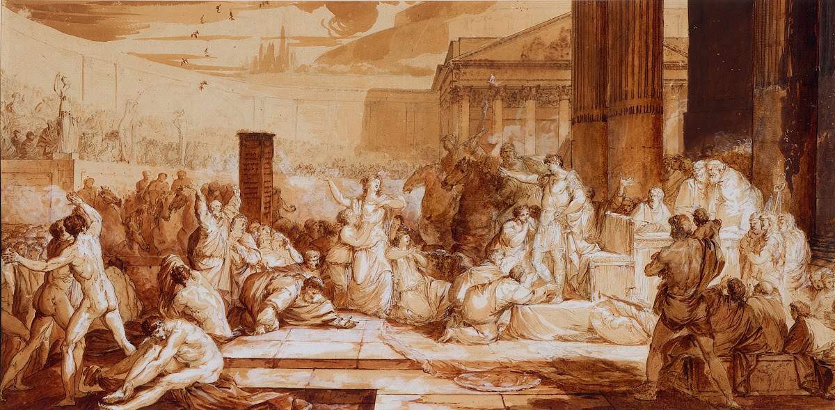 Titus Quincticus Flaminius Granting Liberty to Greece at the Isthmian Games 1780
