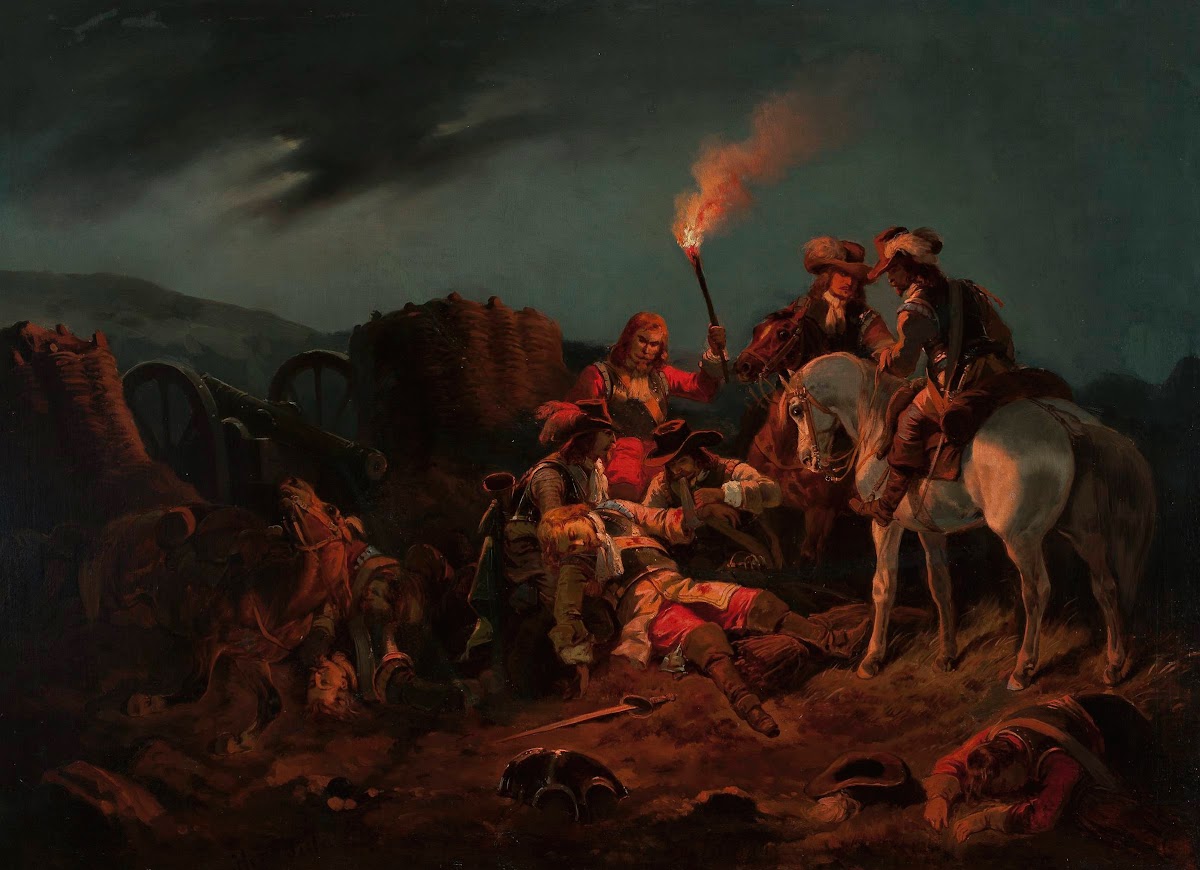 After the battle  The Swedes in Poland in 1655