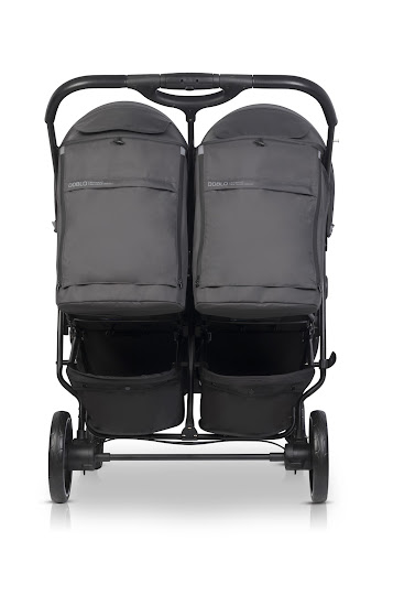 Stroller for twins Euro-Cart Doblo 2024 Iron