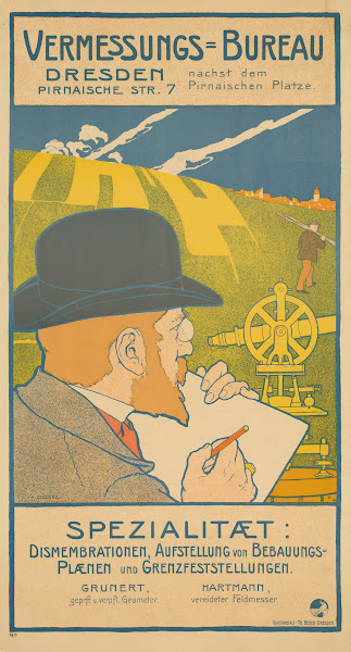 Vermessungs Bureau Dresden 1897
