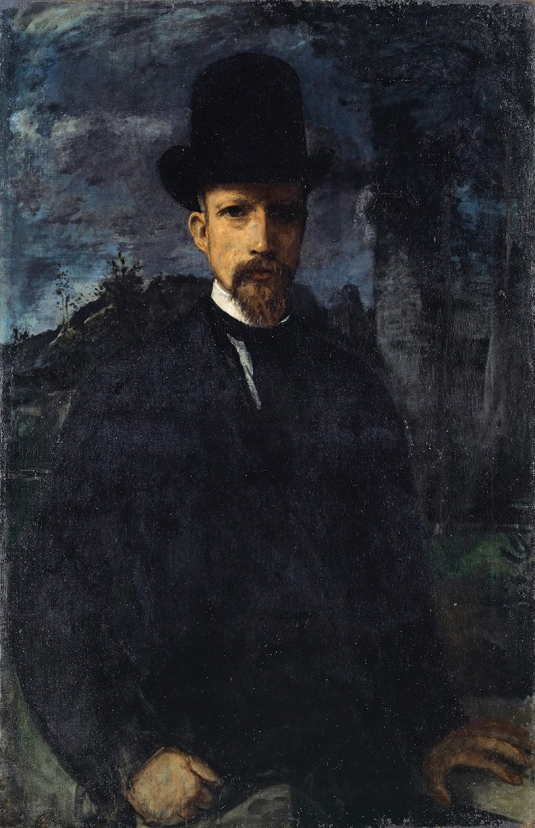 Self Portrait with High Hat 1874