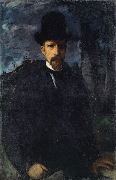 Self Portrait with High Hat 1874