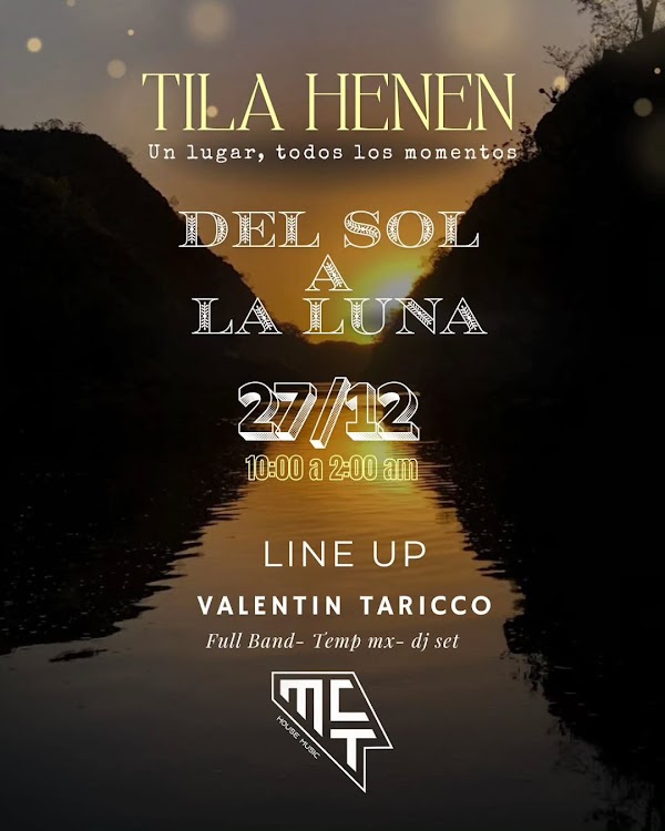 TILA · DEL SOL A LA LUNA
