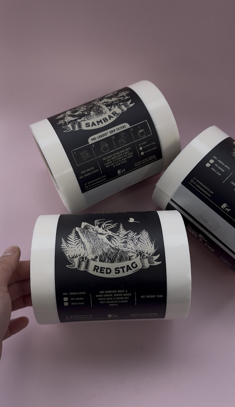 Labels on Rolls — Sticky Sitch Melbourne