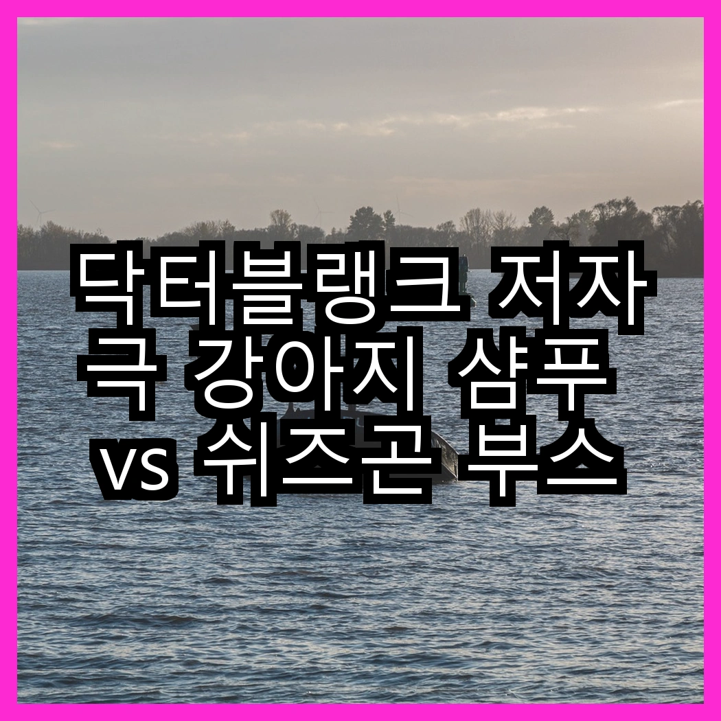 닥터블랭크 저자극 강아지 샴푸 vs 쉬즈곤 부스트 캣 샴푸, 어떤 향이 더 매력적일까? 썸네일