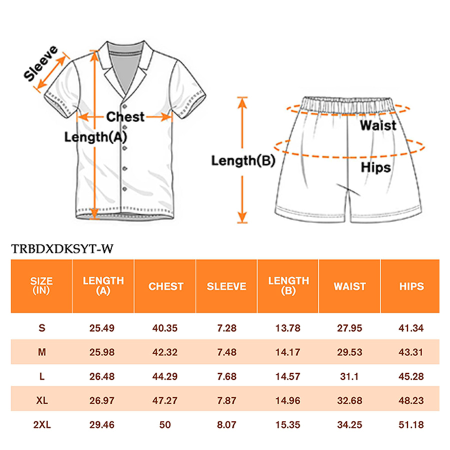 AOP Short Sleeve & Shorts Pajama Set Women