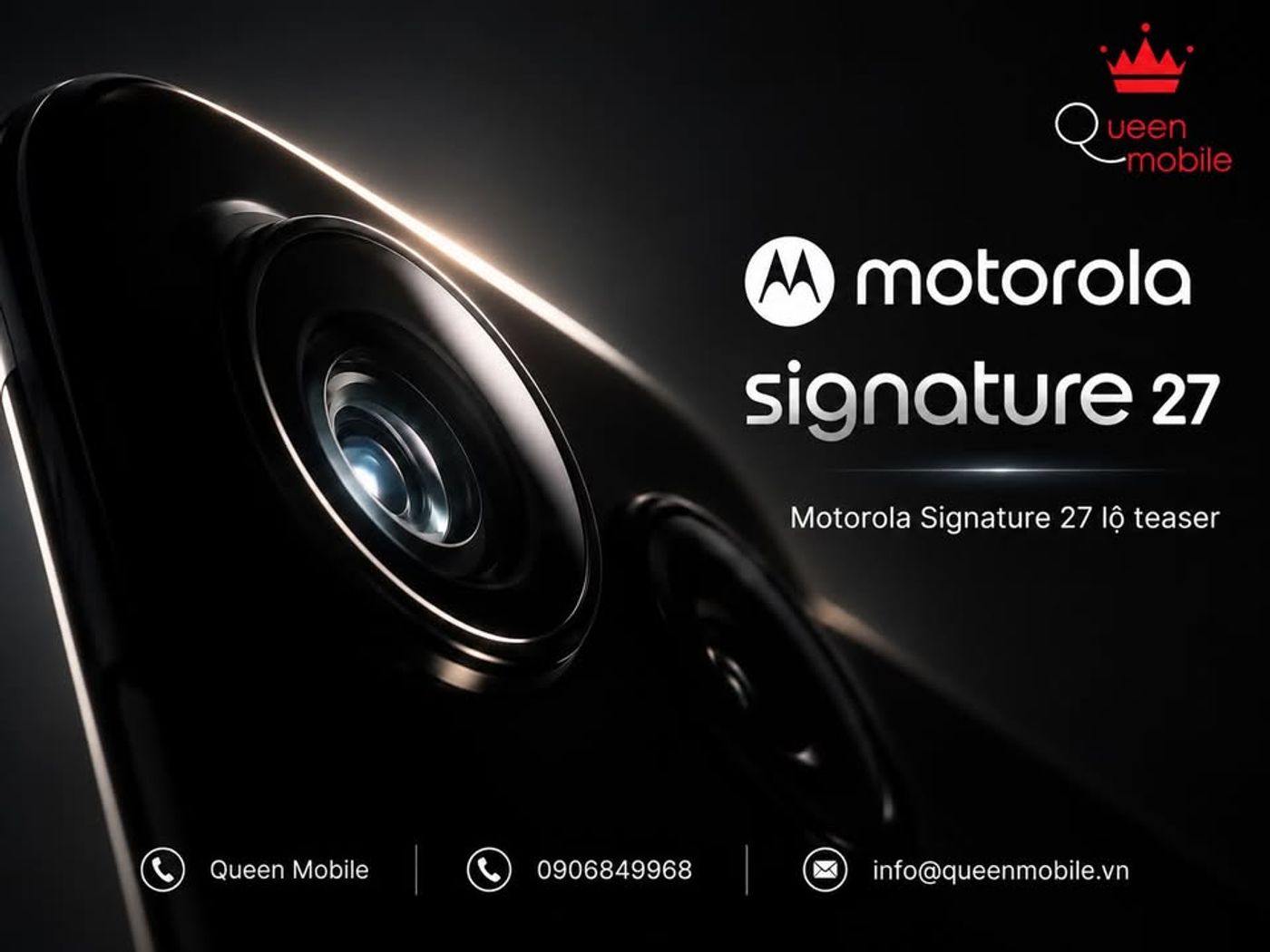 Motorola Signature 27 lộ teaser chính thức, tham vọng flagship toàn cầu bắt đầu rõ nét #Motorola #MotorolaSignature27 #Signature27 #MotorolaSignature #Flagship #Android #Smartphone