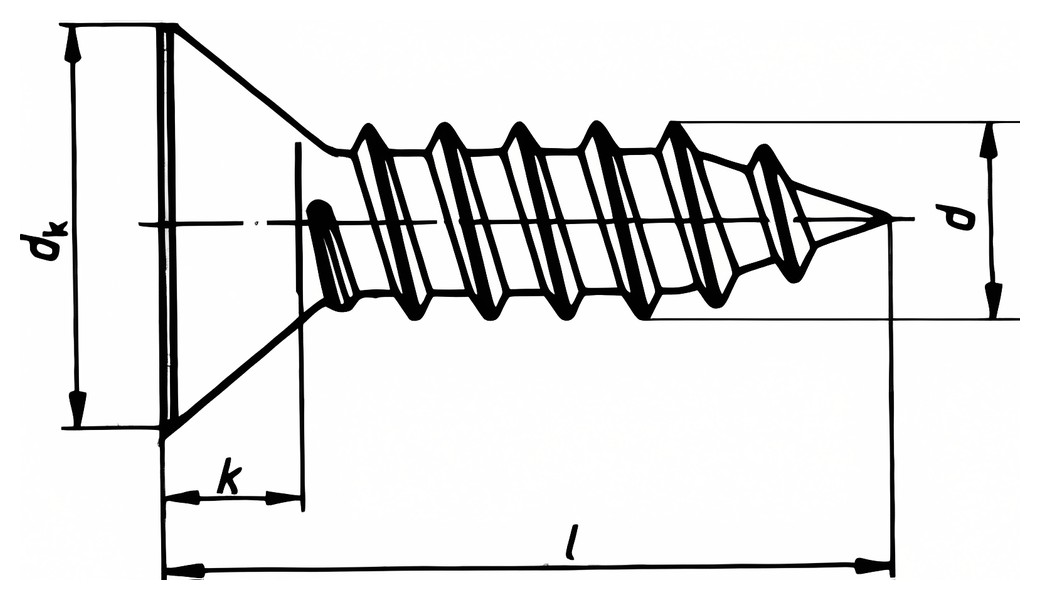 DIN 7982 – Technický výkres