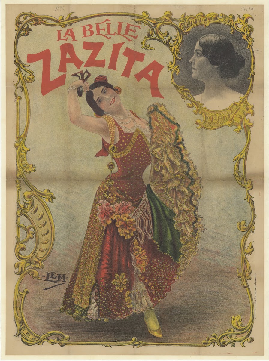 La Belle Zazita 1900