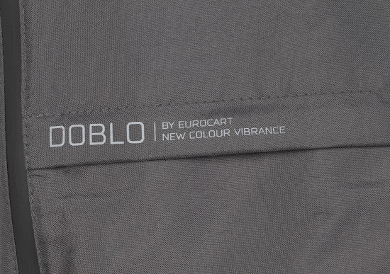 Stroller for twins Euro-Cart Doblo 2024 Iron