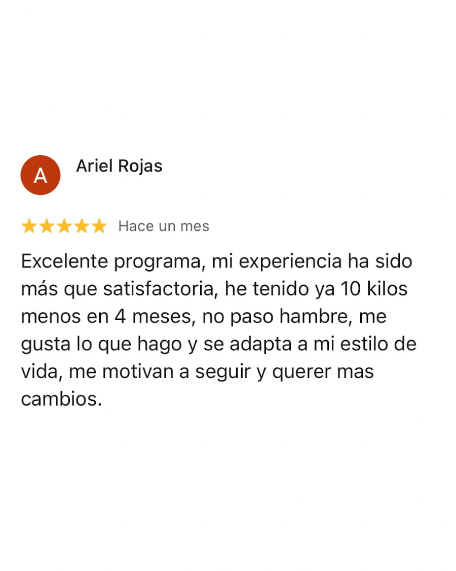 Reseña de cliente 2