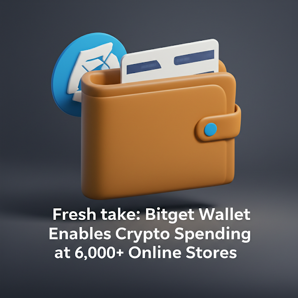 Fresh take: Bitget Wallet Enables Crypto Spending at 6,000+ Online Stores