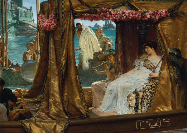 The Meeting Of Antony And Cleopatra 41 Bc
