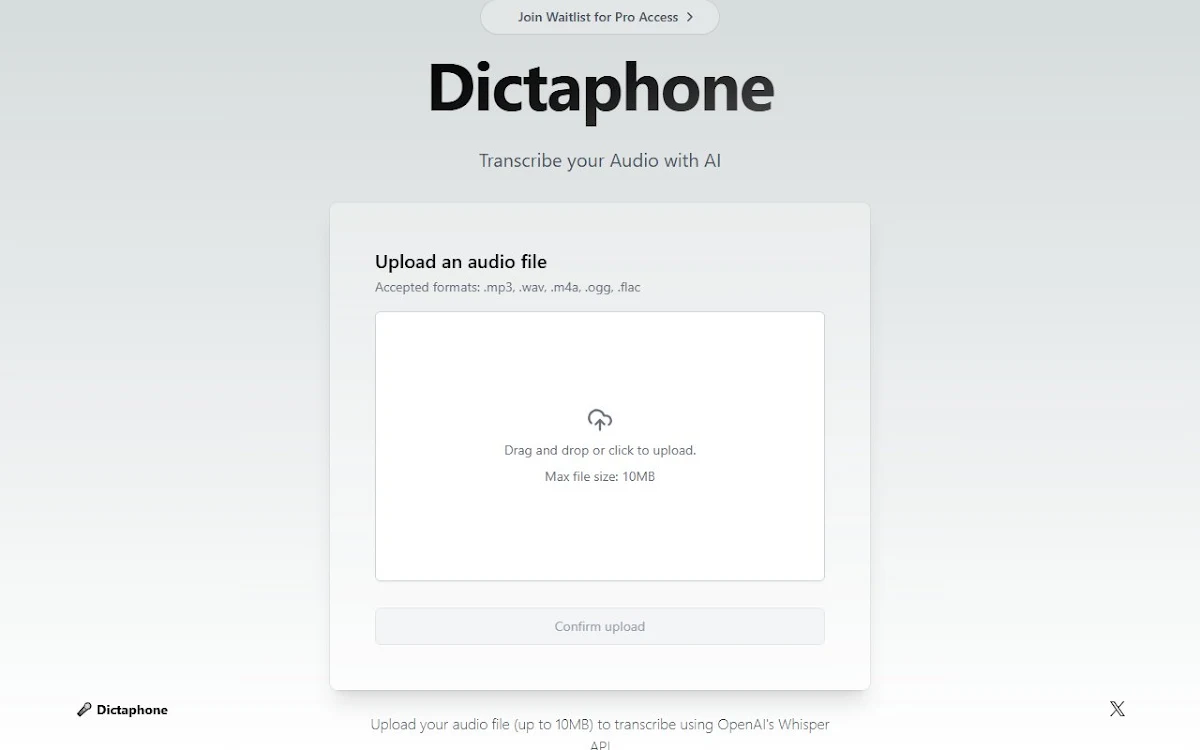 Captura de Dictaphone