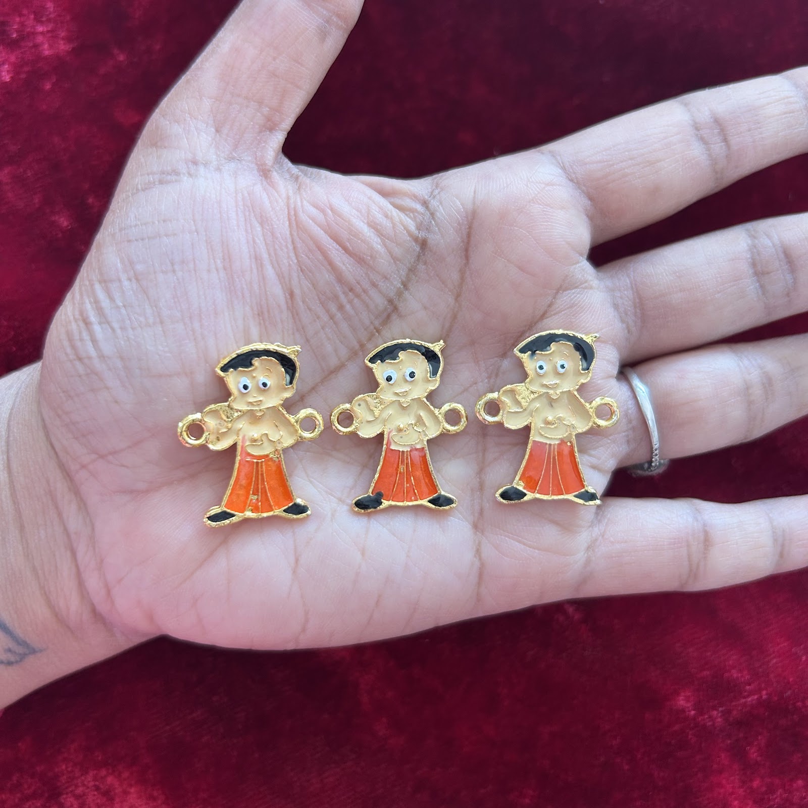 Chota Bhim Rakhi pendenr pack of 3