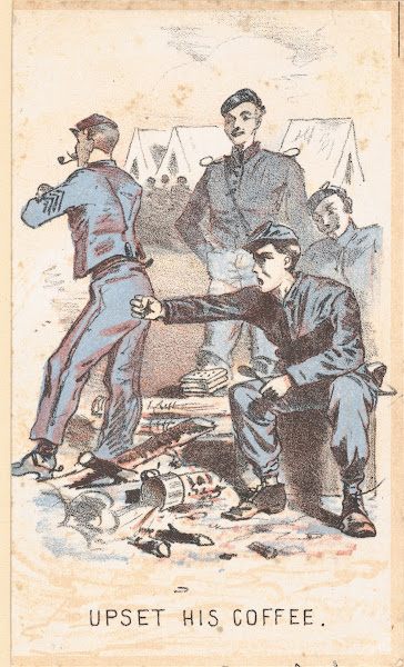 Upset His Coffee 1864