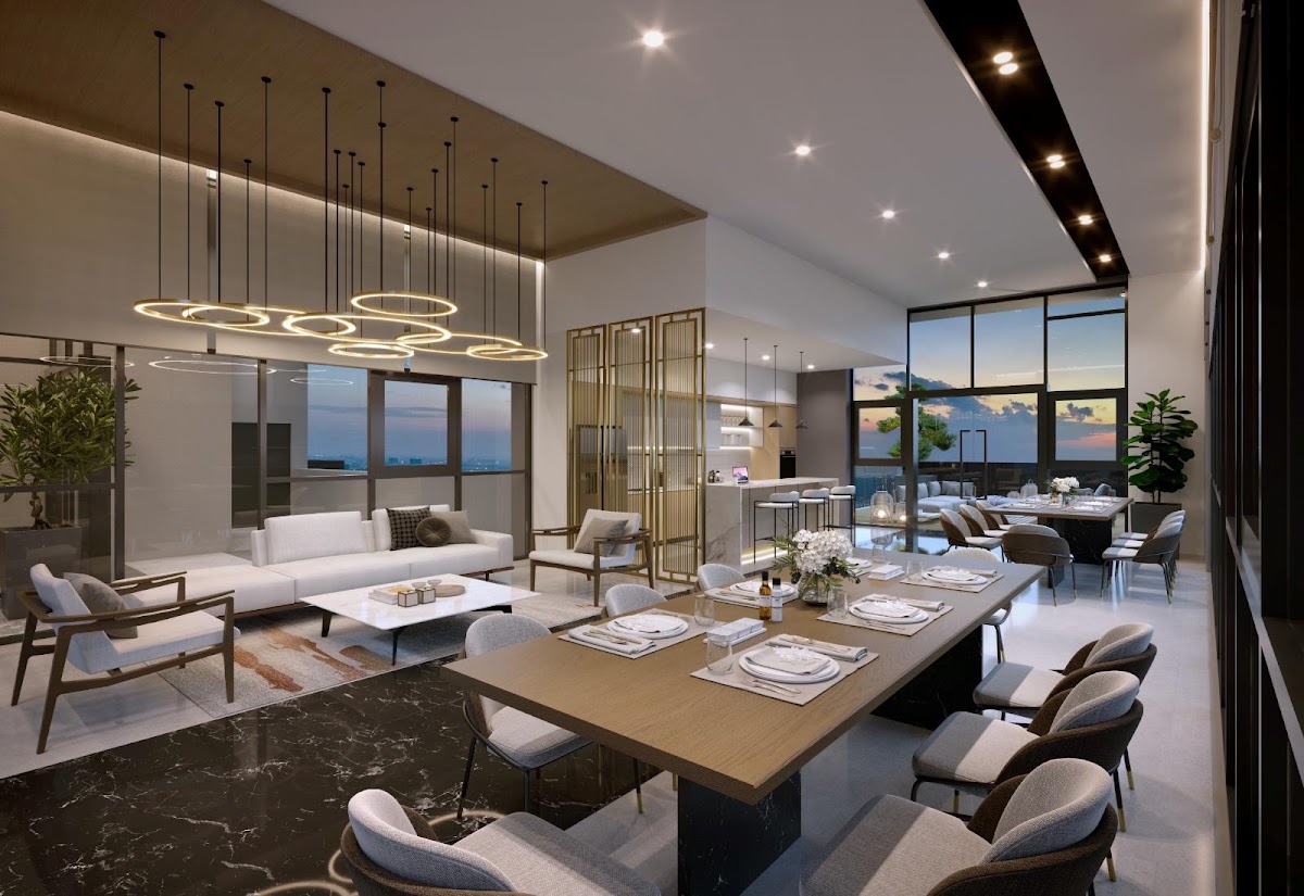 Oaka Residences — sky lounge