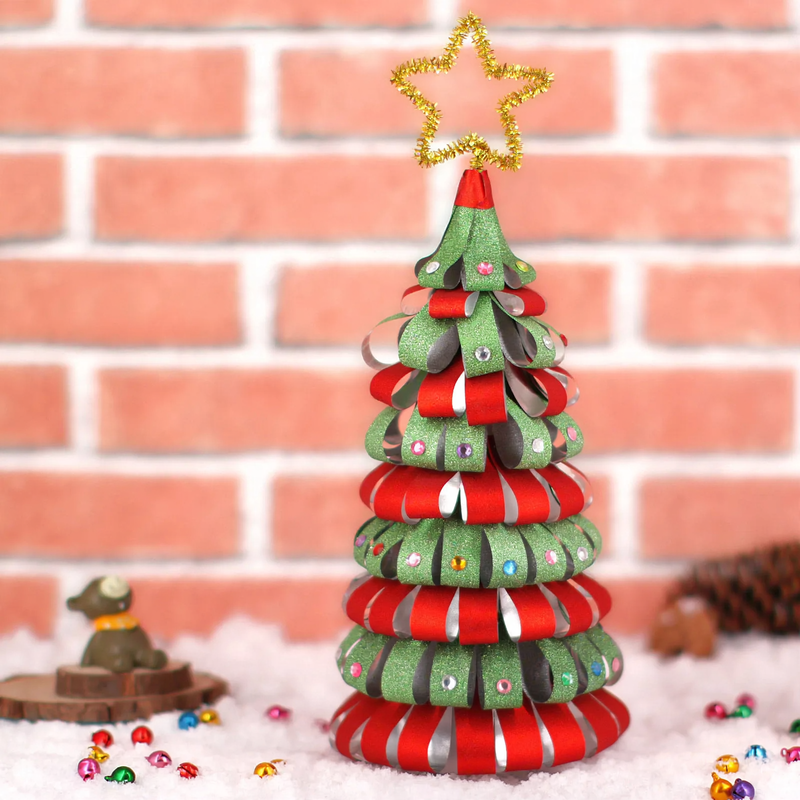 DIY-Weihnachtsbaum Bastelset für Kinder