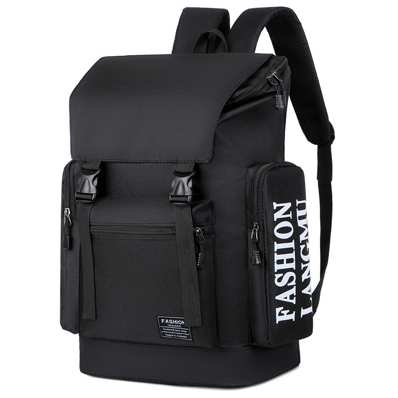 Men's Canvas Backpack, fits 16-inch laptop, breathable