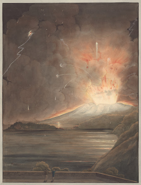 View of the Great Eruption of Morne Soufriere St Vincent