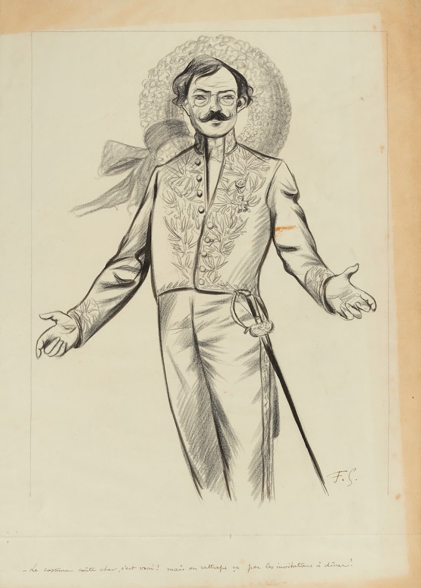 Les déguisés de lacadémie 1905