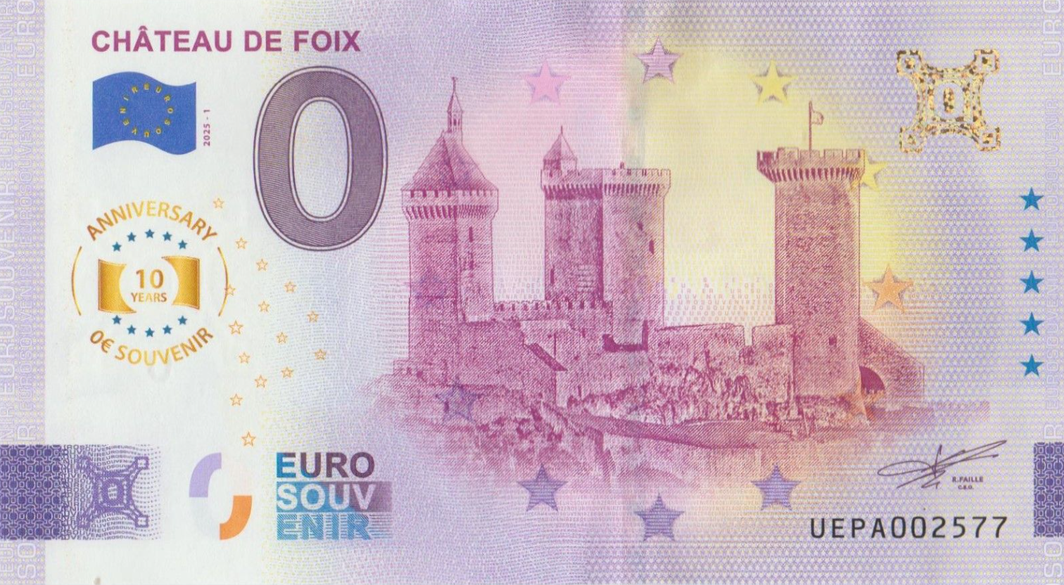 Billet 0€ CHATEAU DE FOIX
