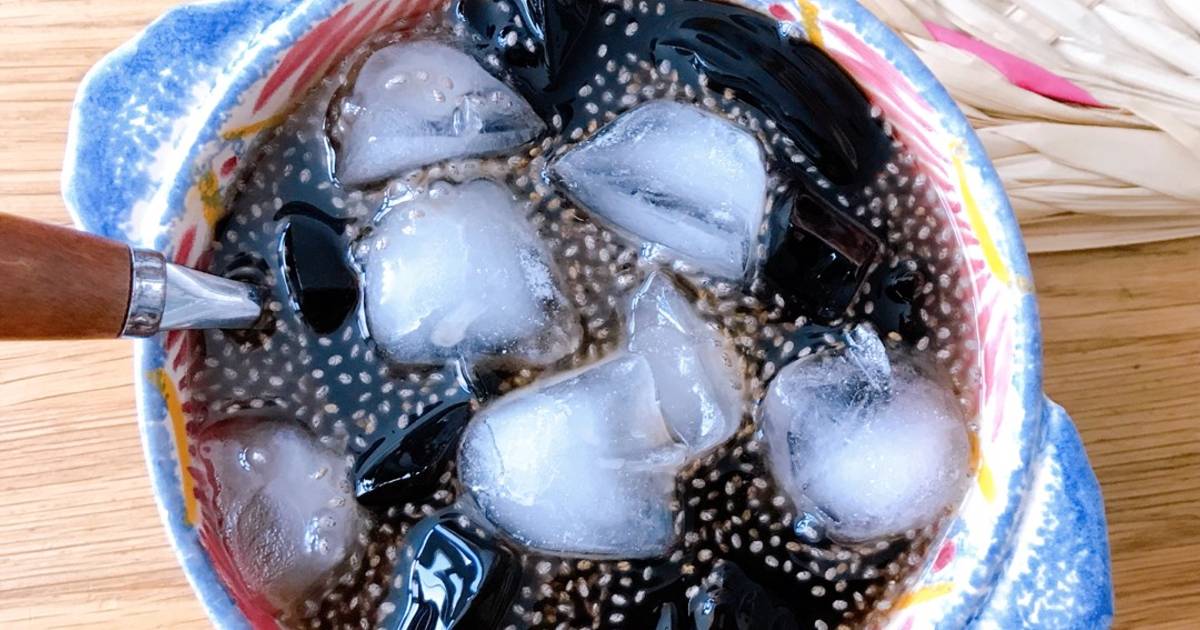 🌱 Sương Sáo Hạt Chia Mật Cây Thùa Đá Lạnh