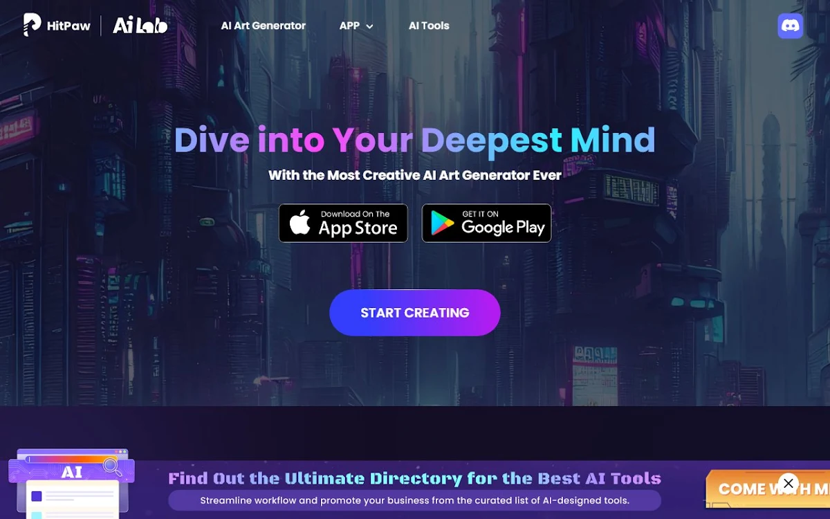 Captura de 4AiPaw - AI Art Generator for iOS