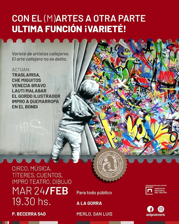 Con el (M)artes a otra parte: Varieté
