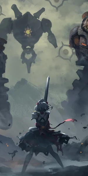 Cupoi, Genshin Impact, Illustration, Fantasy Art, Noelle (Genshin Impact) 5K Wallpaper Background