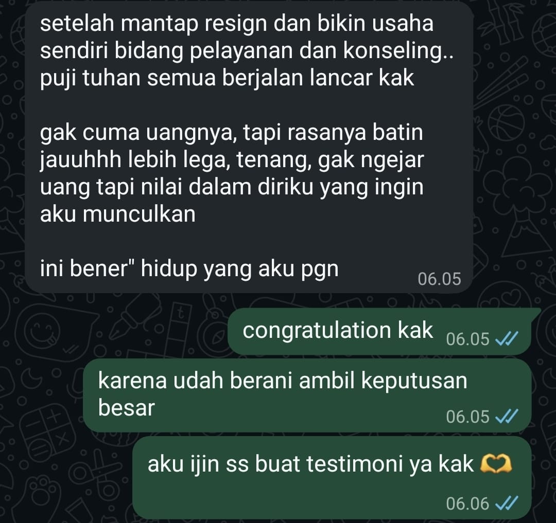 Bukti Testimoni 3