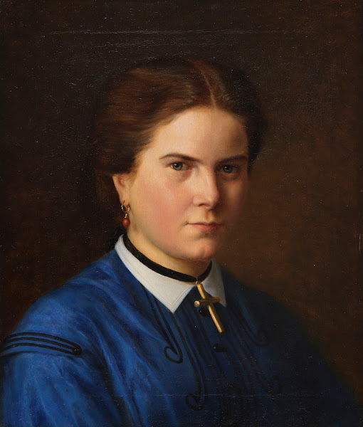 Porträt der Klara Schrader 1865