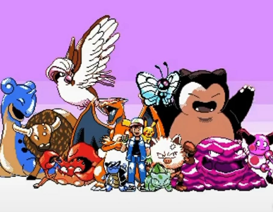 Pokemon Red versus Gold