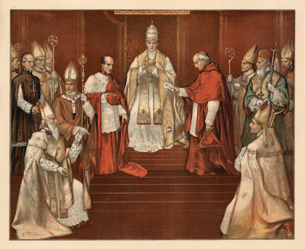 Pope and bishops 1911