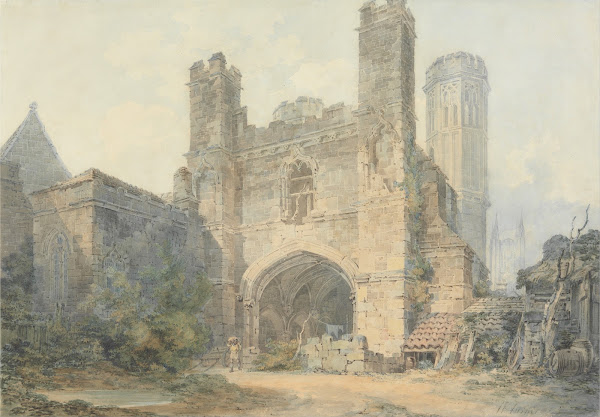 Saint Augustines Gate Canterbury ca 1793