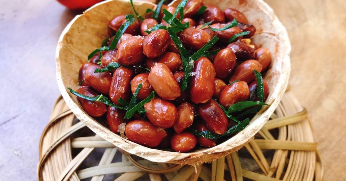 Đậu phộng rang muối lá chanh