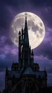 Old Library with Wooden Bookshelves