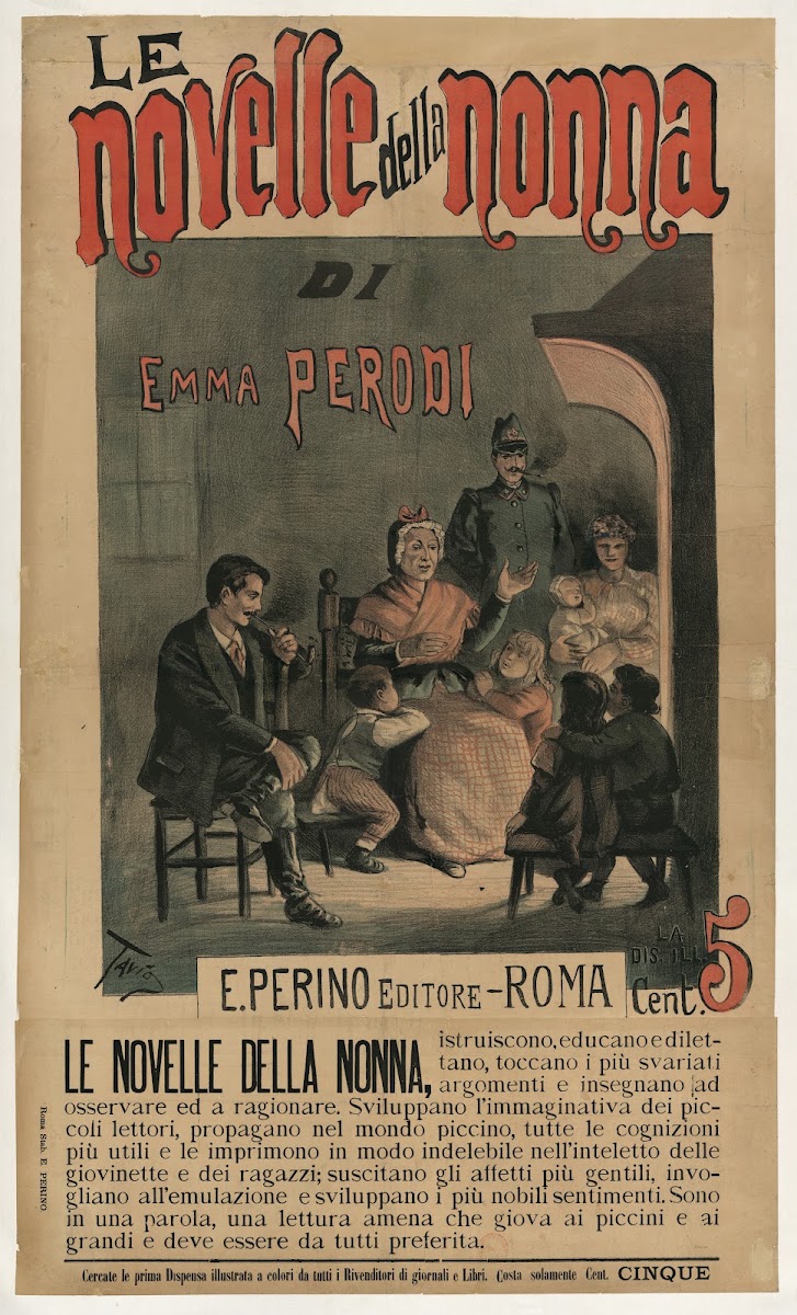 Le Novelle della Nonna di Emma Perodi E Perino  Editore  Roma 1890