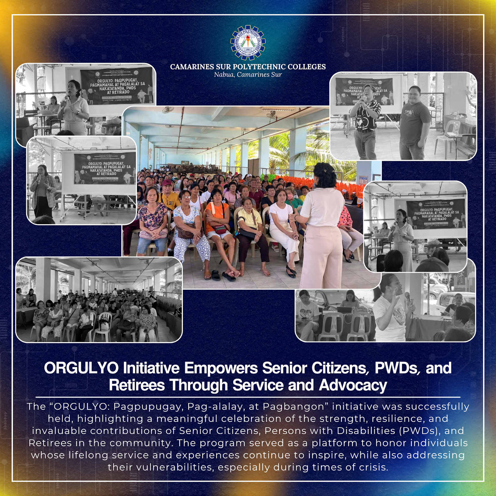 𝗢𝗥𝗚𝗨𝗟𝗬𝗢 𝗜𝗻𝗶𝘁𝗶𝗮𝘁𝗶𝘃𝗲 𝗘𝗺𝗽𝗼𝘄𝗲𝗿𝘀 𝗦𝗲𝗻𝗶𝗼𝗿 𝗖𝗶𝘁𝗶𝘇𝗲𝗻𝘀, 𝗣𝗪𝗗𝘀, 𝗮𝗻𝗱 𝗥𝗲𝘁𝗶𝗿𝗲𝗲𝘀 𝗧𝗵𝗿𝗼𝘂𝗴𝗵 𝗦𝗲𝗿𝘃𝗶𝗰𝗲 𝗮𝗻𝗱 𝗔𝗱𝘃𝗼𝗰𝗮𝗰𝘆