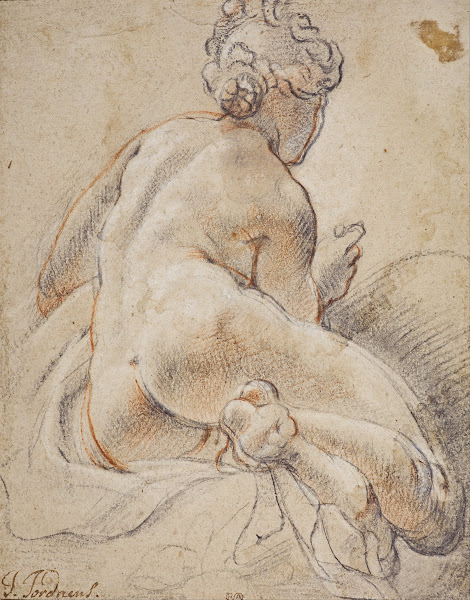 Female Nude Seen from the Back 1601
