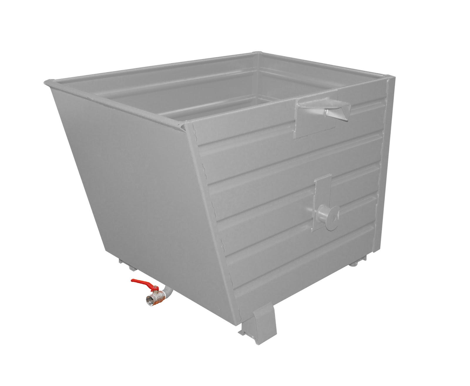Spaander-stapelkieper BSL 70, gelakt, Muisgrijs
