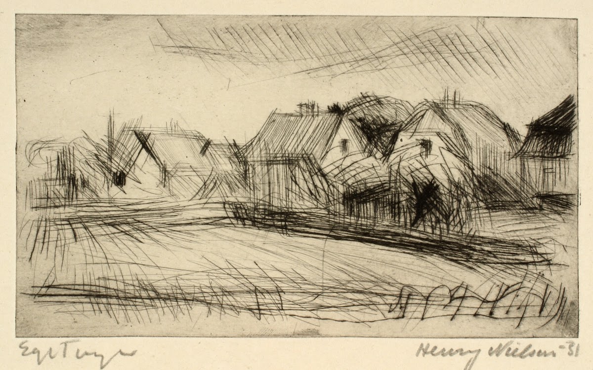 Huse med haver 1931