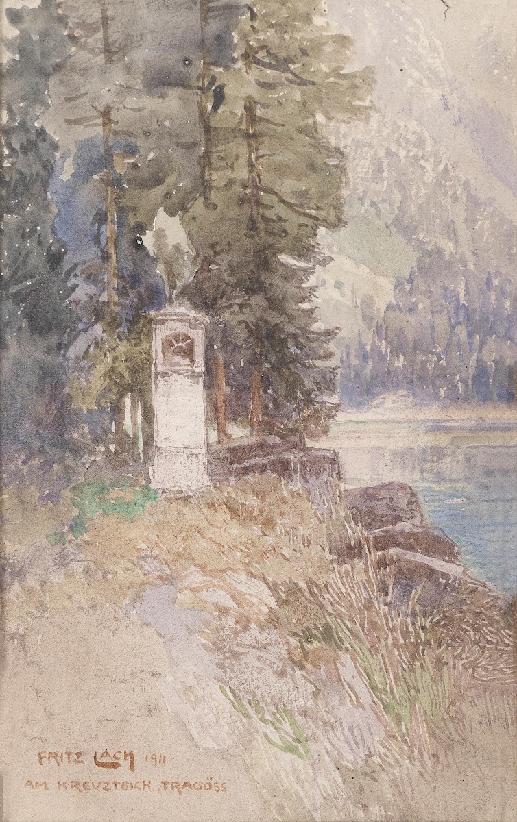 Am Kreuzteich Tragöss 1911