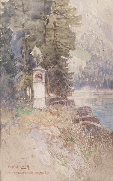 Am Kreuzteich Tragöss 1911