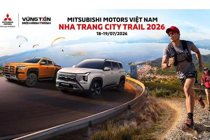 Mitsubishi Motors Việt Nam đồng hành cùng Nha Trang City Trail 2026 - Báo Tri thức &amp; Cuộc sống