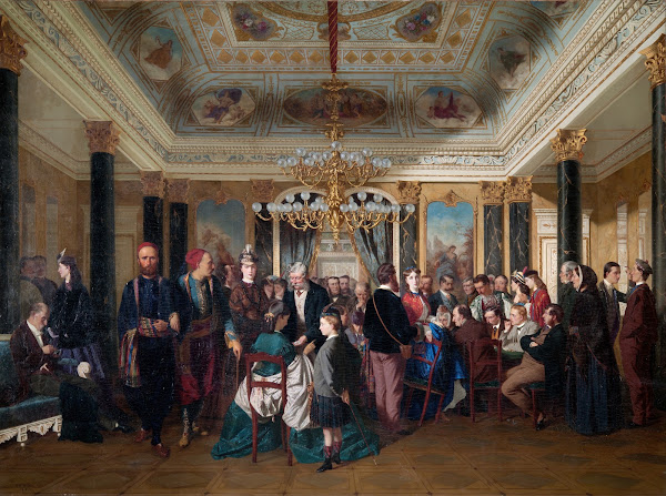 A Gaming Room in Wiesbaden 1864